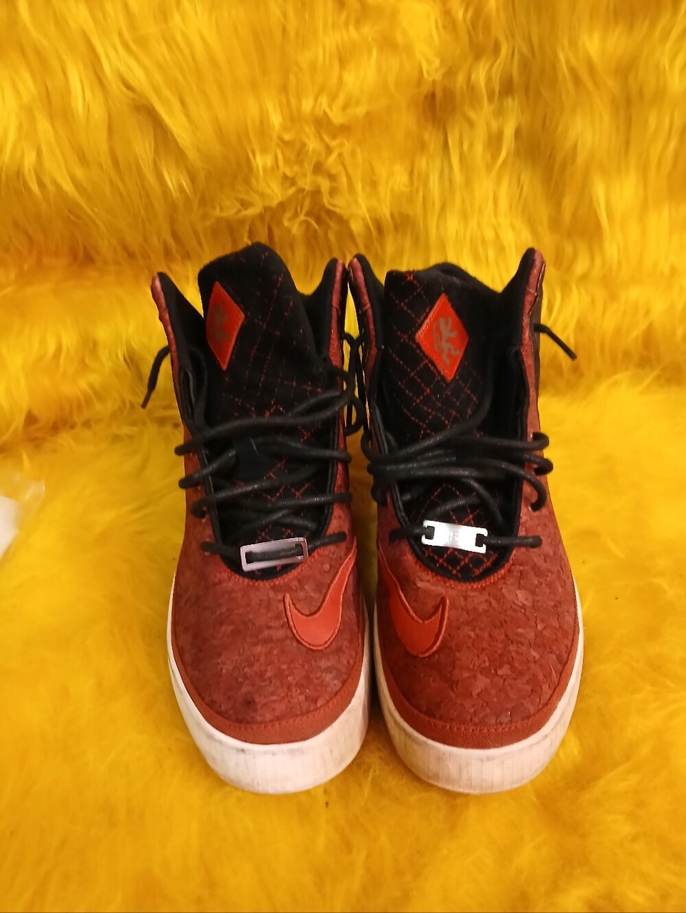 Nike LeBron 12 EXT Cork High-Top Sneakers Men's US 9.5
